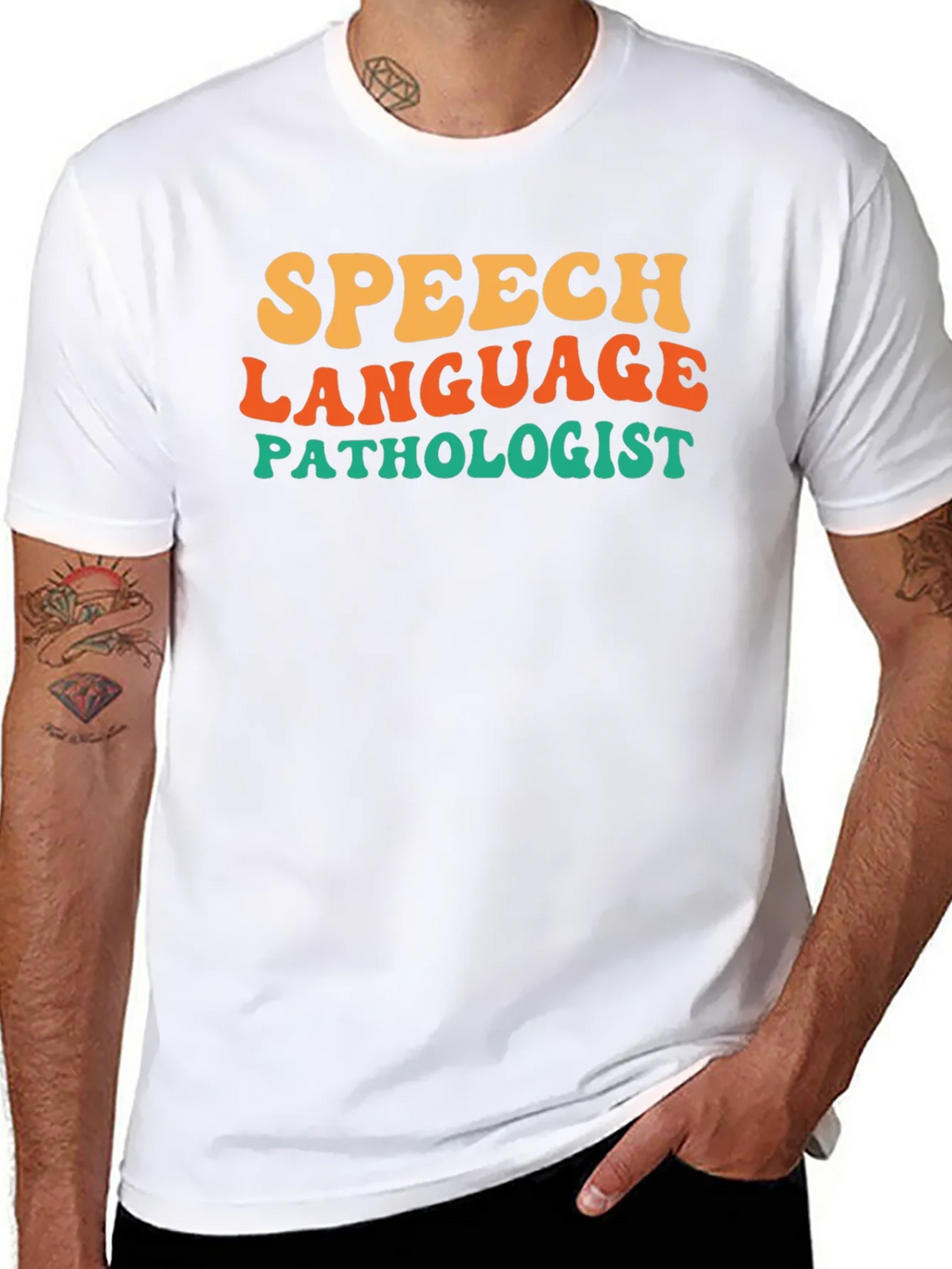 Retro Speech Language Pathologist Graphic Tee