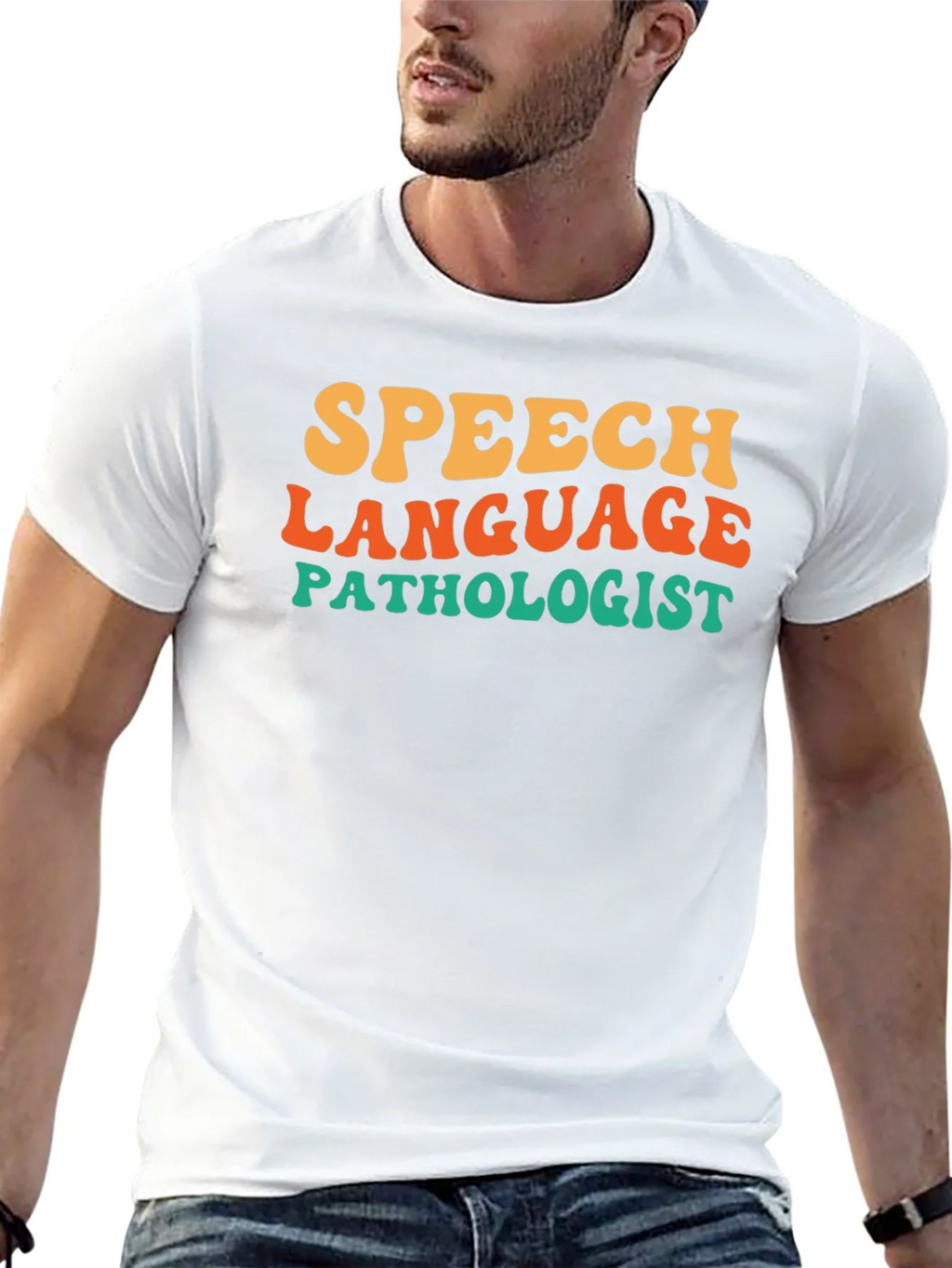 Retro Speech Language Pathologist Graphic Tee